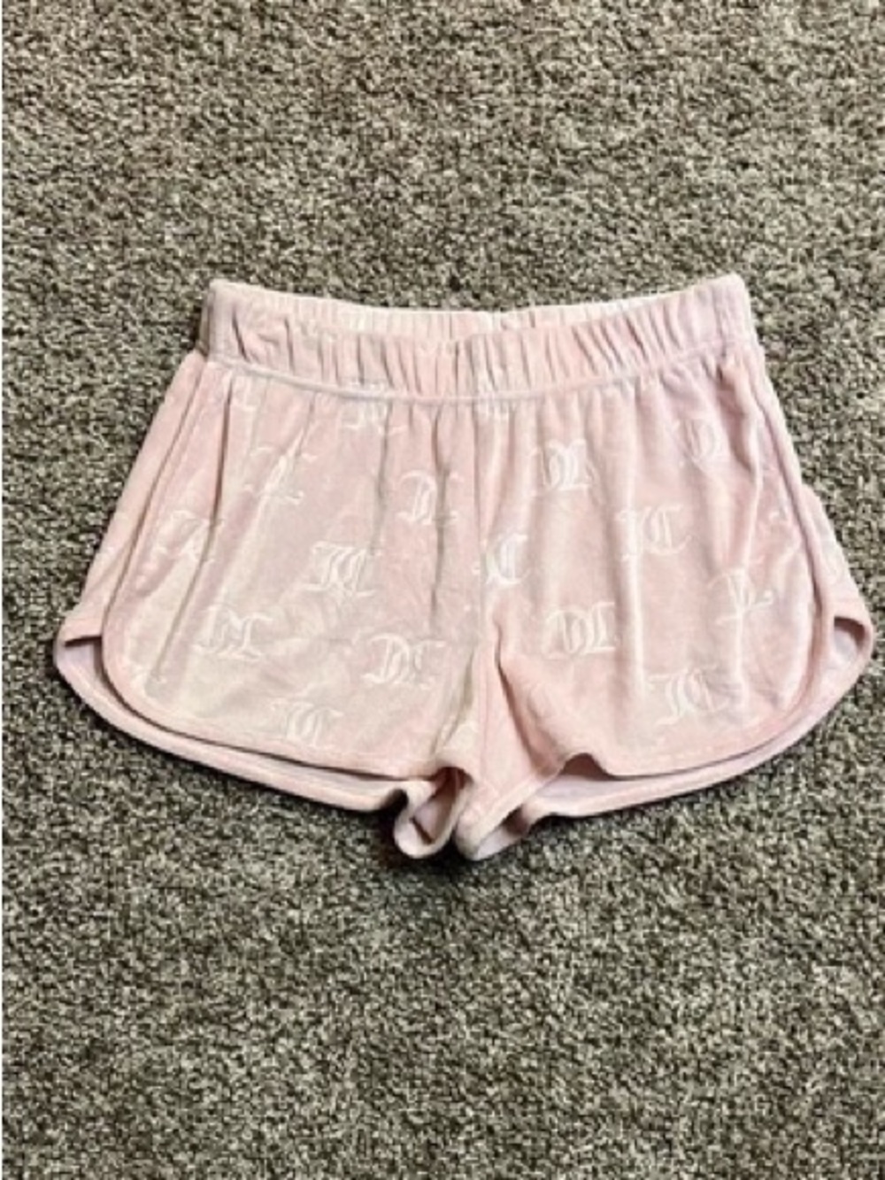 Juicy Couture Pale Pink Sleep Shorts with Branded Label